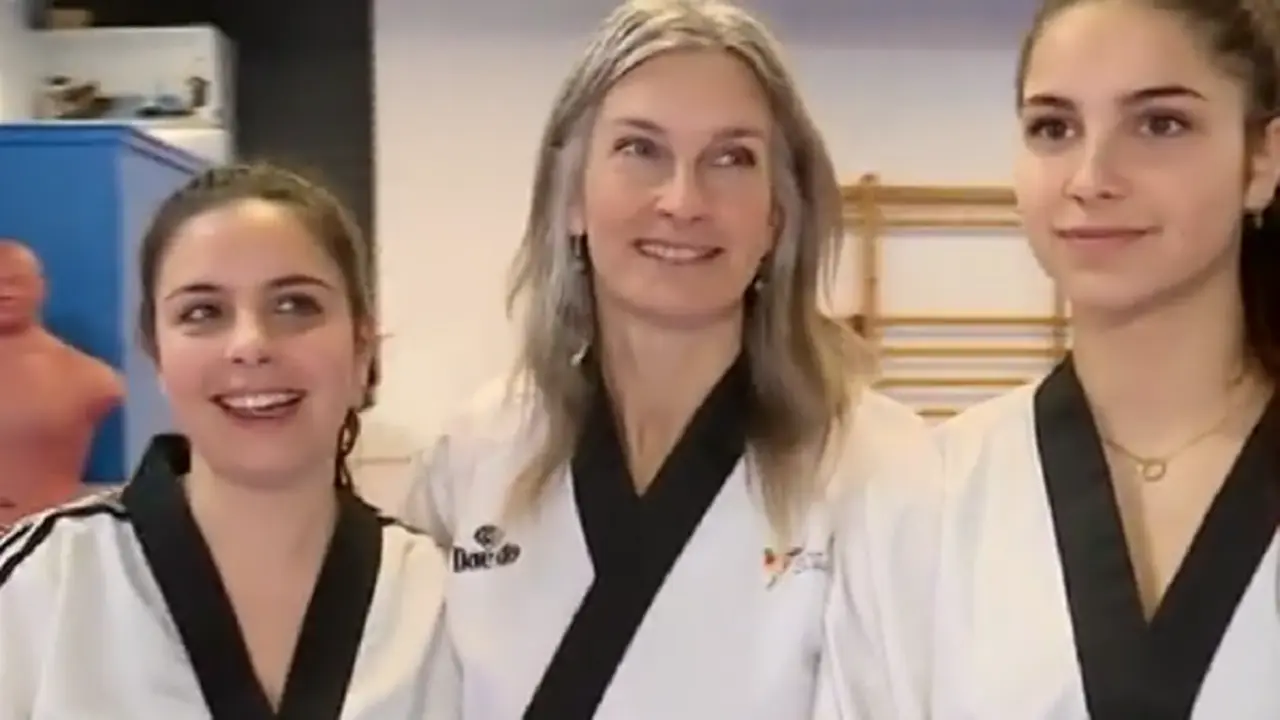  Sara Garc&iacute;a, Meri Su&aacute;rez y Helena Garc&iacute;a - foto sacada de Antena 3 