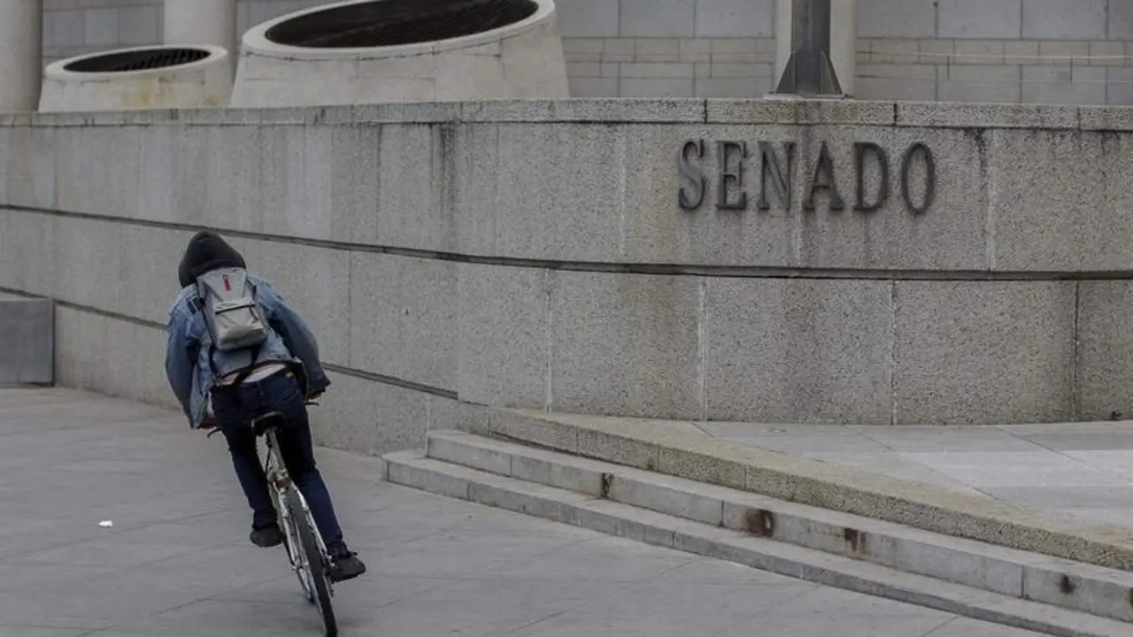  Fachada del Senado de Espa&ntilde;a 