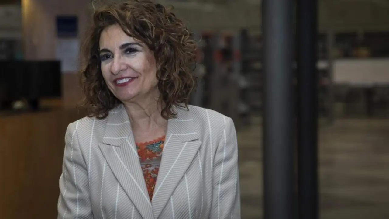  La ministra de Hacienda, Mar&iacute;a Jes&uacute;s Montero 