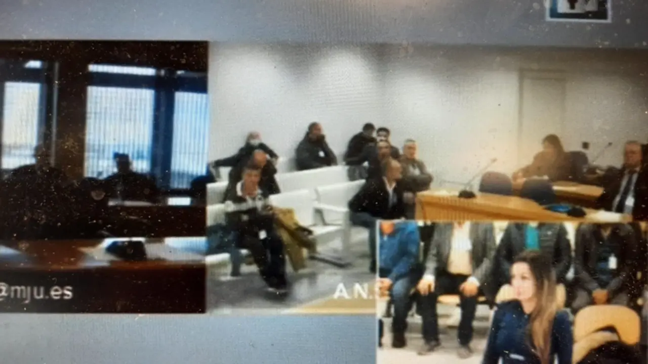  Ana Mar&iacute;a Cameno, 'la reina de la coca', en el juicio de 'Los Miami' en la Audiencia Nacional. - CAPTURA AUDIENCIA NACIONAL 