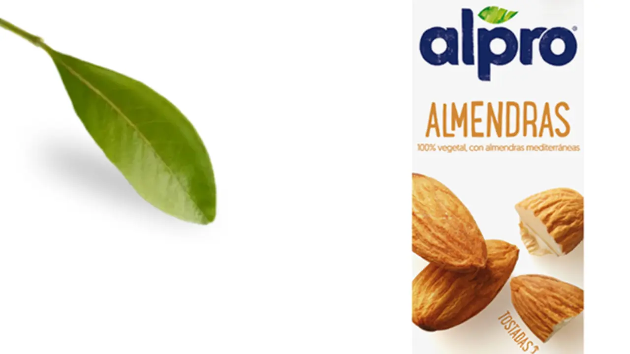  Bebida de leche de almendras de la marca Alpro  - Foto de la p&aacute;gina web de Alpro 