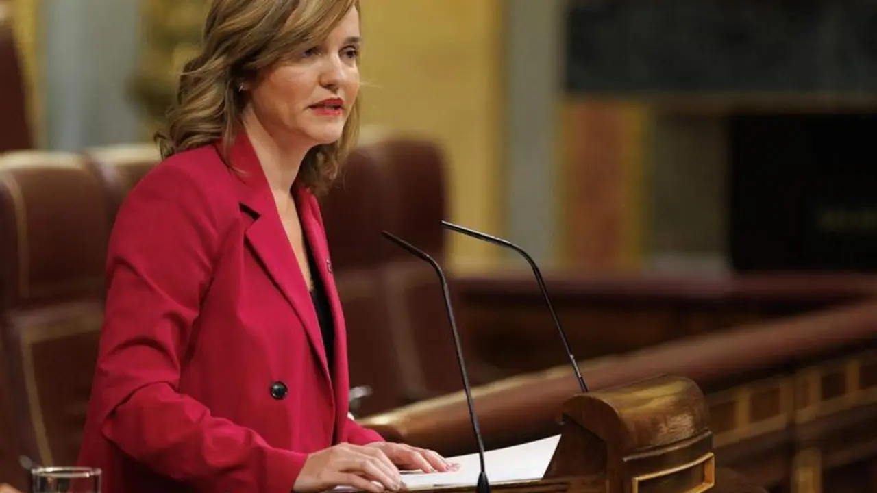  La ministra de Educaci&oacute;n y Formaci&oacute;n Profesional, Pilar Alegr&iacute;a 