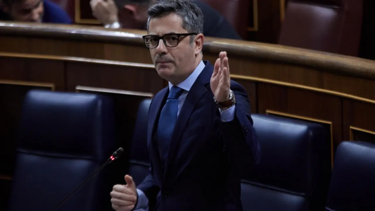  El ministro de Presidencia, Relaciones con las Cortes y Memoria Democr&aacute;tica, F&eacute;lix Bola&ntilde;os - Jes&uacute;s Hell&iacute;n - Europa Press 