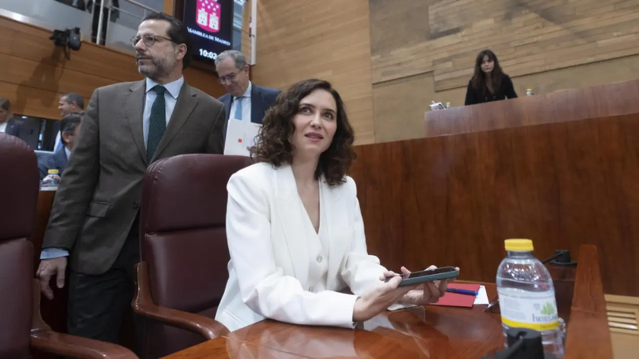  La presidenta de la Comunidad de Madrid, Isabel D&iacute;az Ayuso. - Alberto Ortega - Europa Press 