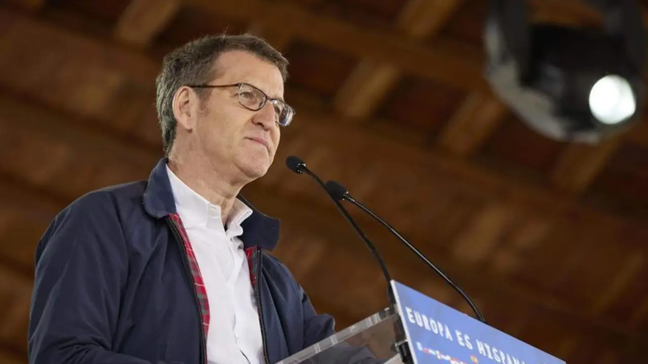  El presidente del Partido Popular, Alberto N&uacute;&ntilde;ez Feij&oacute;o 