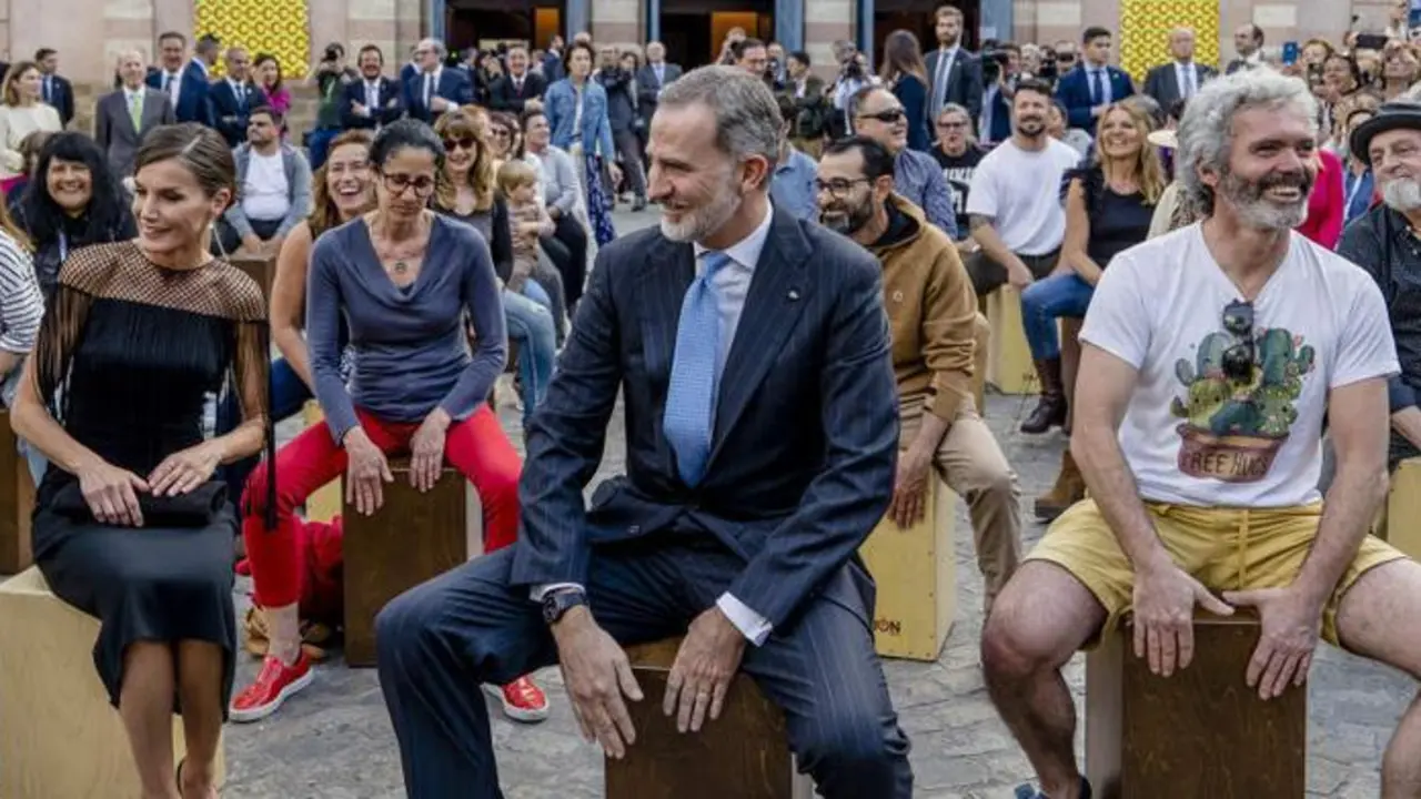  Los Reyes durante la cajoneada en C&aacute;diz 