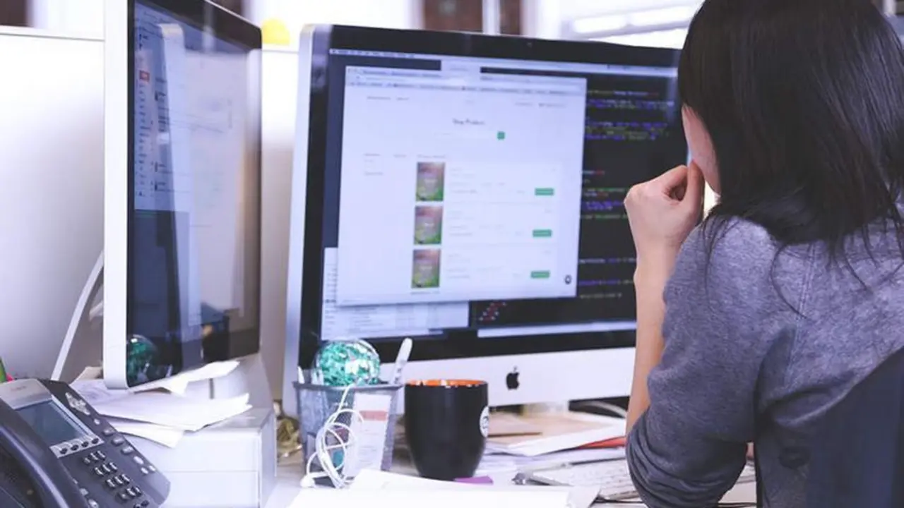  Trabajadora de una empresa 