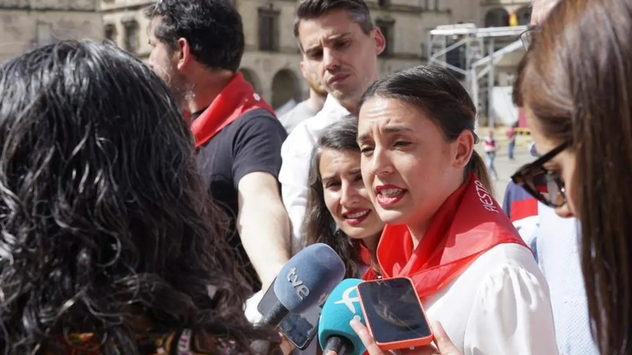  La secretaria de Acci&oacute;n de Gobierno de Podemos y ministra de Igualdad, Irene Montero 