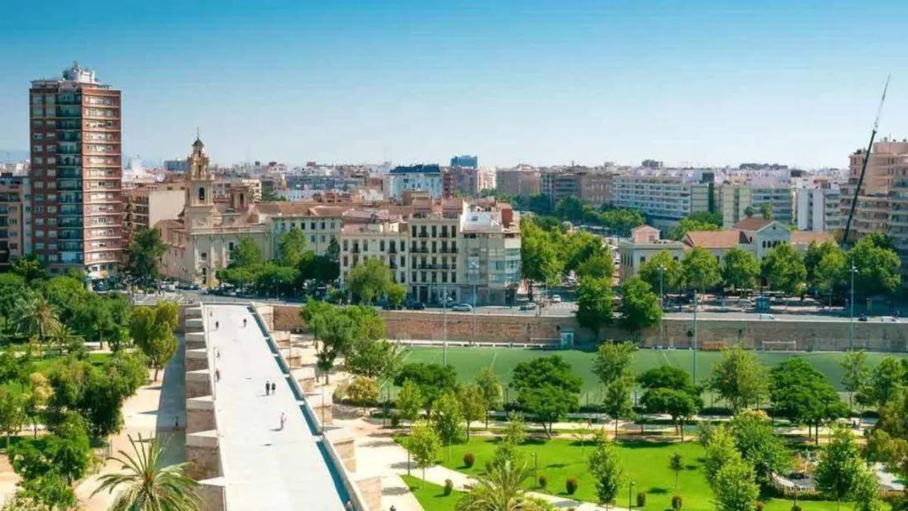  Jardin del Turia en Valencia 