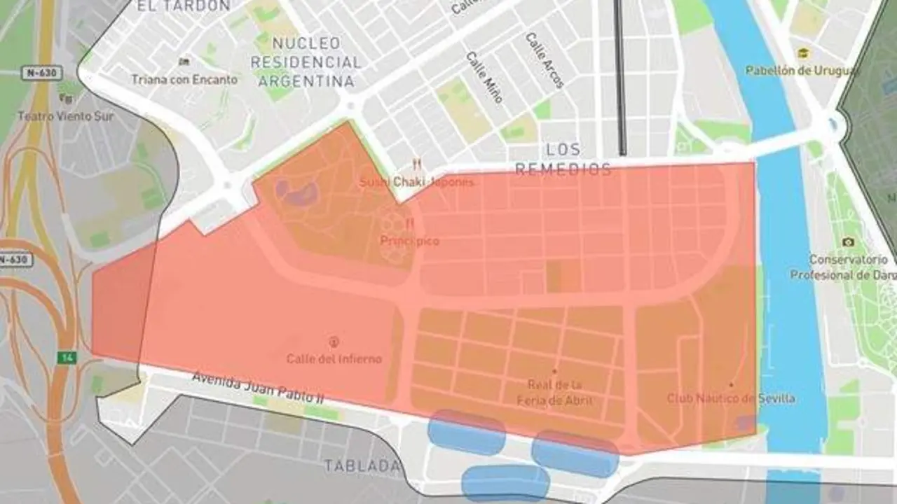  Zona de aparcamiento habilitado 