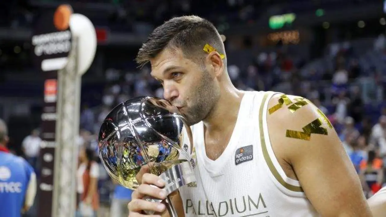  Felipe Reyes en el Real Madrid 