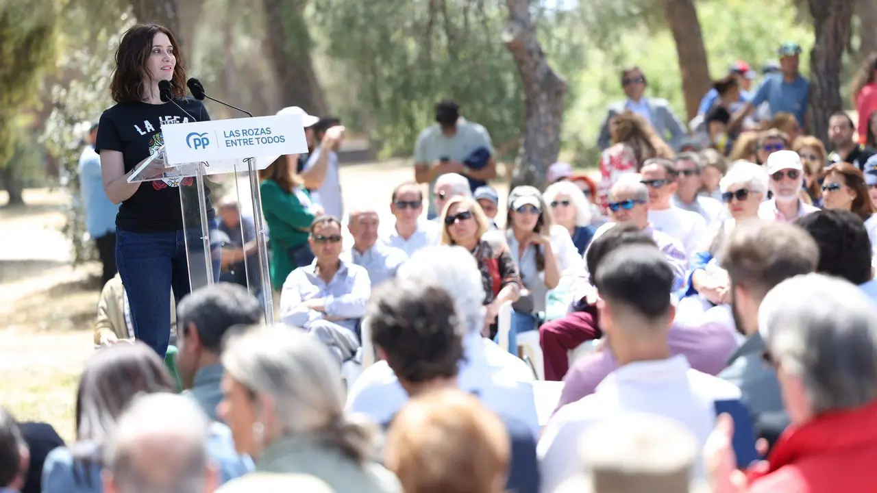  La presidenta de la Comunidad de Madrid, Isabel D&iacute;az Ayuso 