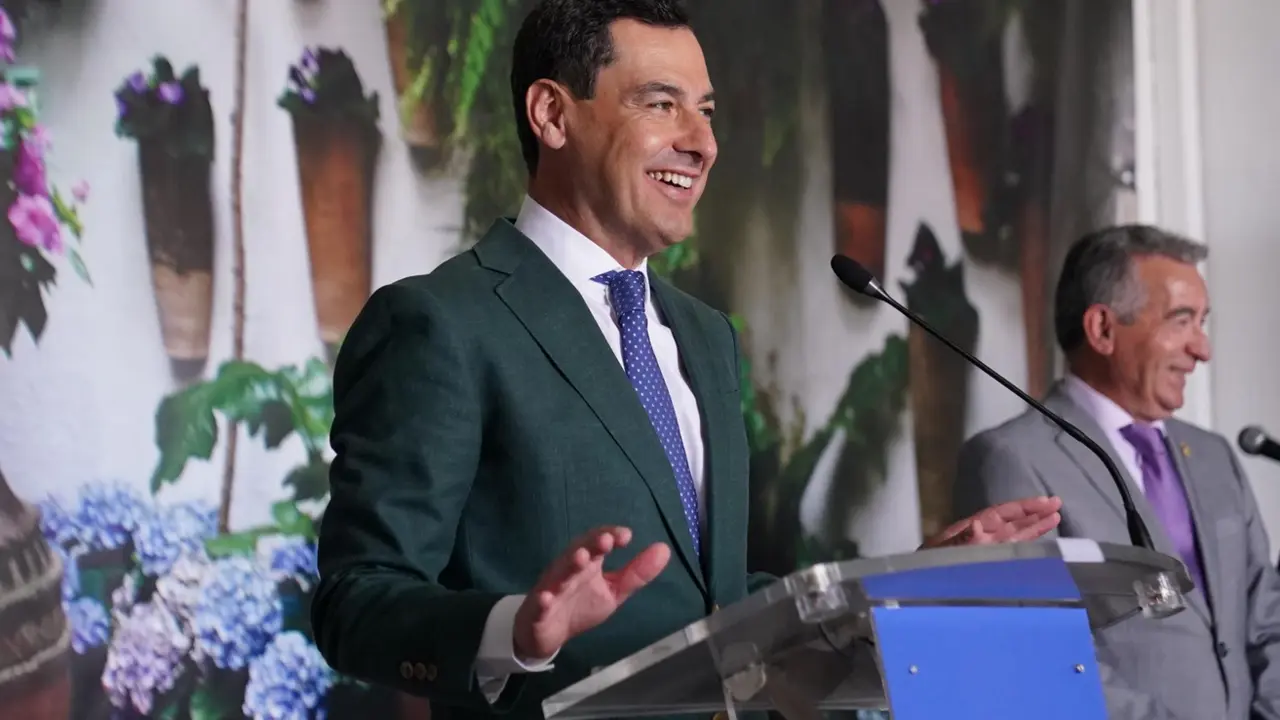 El presidente de la Junta de Andaluc&iacute;a, Juanma Moreno. - JUNTA DE ANDALUC&Iacute;A 