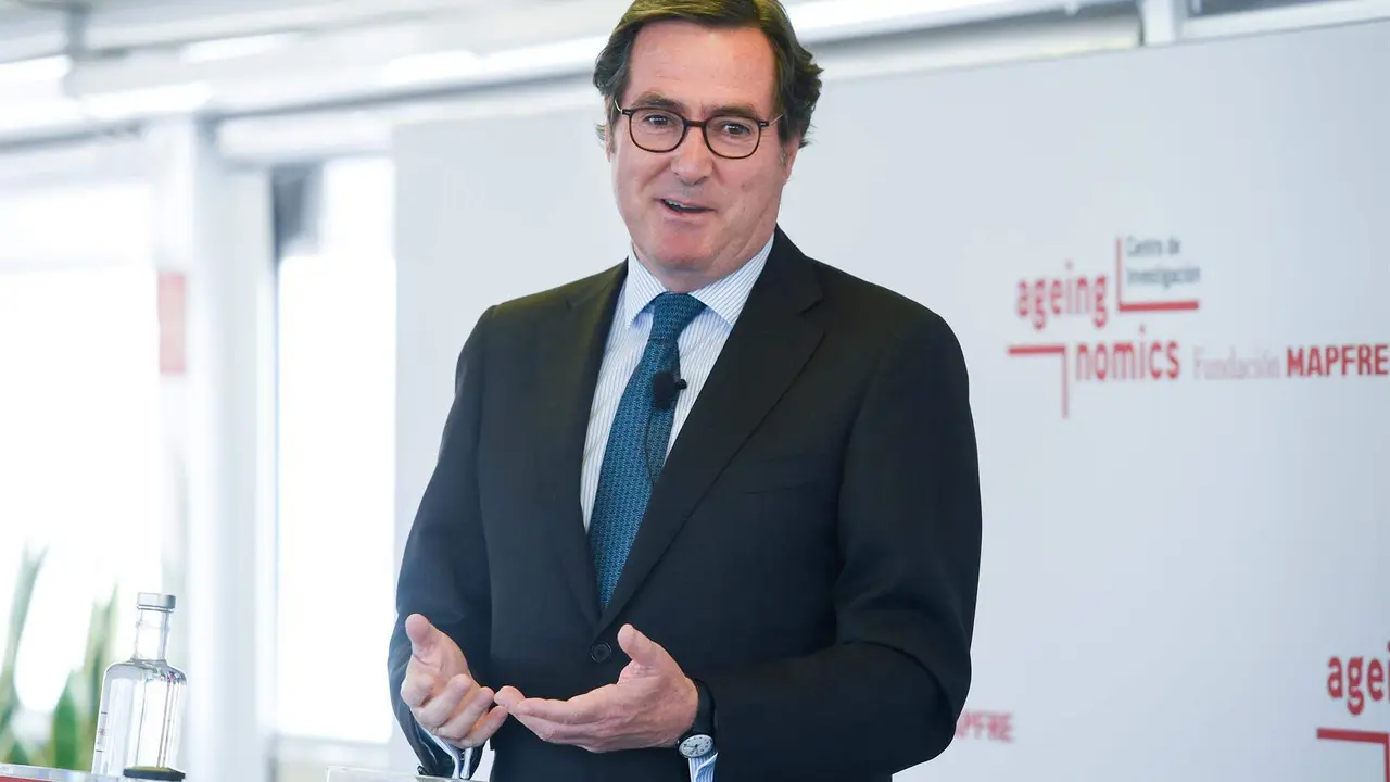  El presidente de la CEOE, Antonio Garamendi 