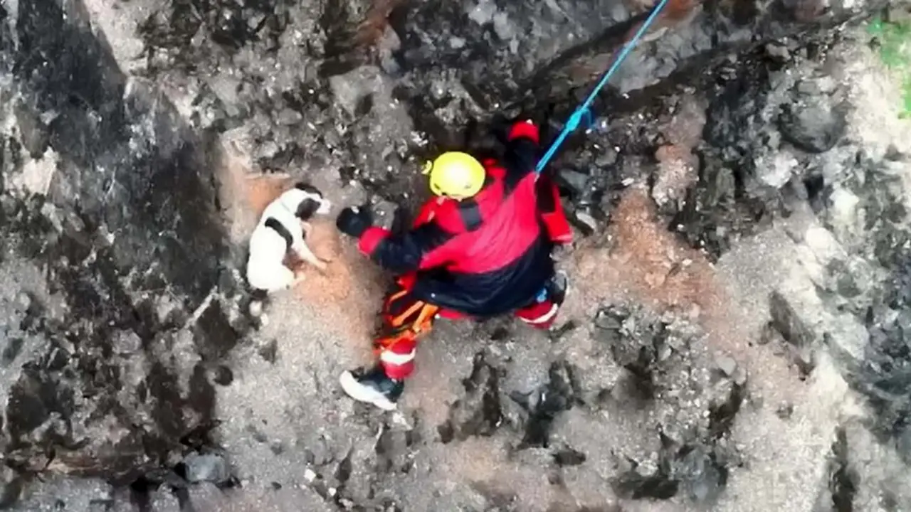  V&iacute;deo del equipo de drones de Avon y Somerset - SWNS 