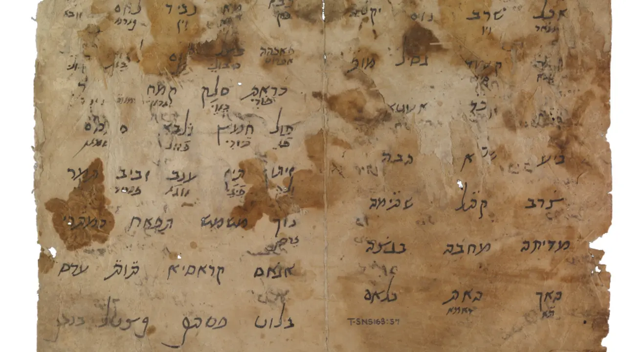  Fragmento T-S NS 163.57 (Reproducido por cortes&iacute;a del Consorcio de la Biblioteca de la Universidad de Cambridge) 