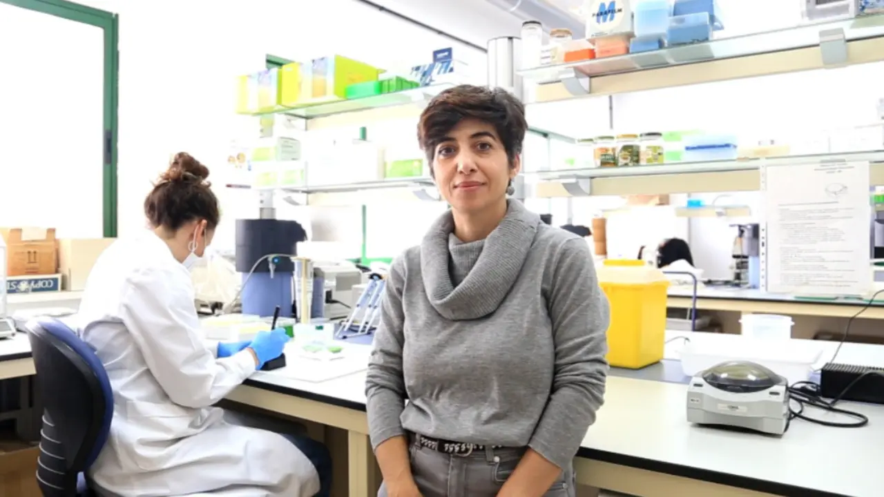  La investigadora del Departamento de Agronom&iacute;a Conchi Mu&ntilde;oz, una de las coordinadoras de FLOROLIVE+ 