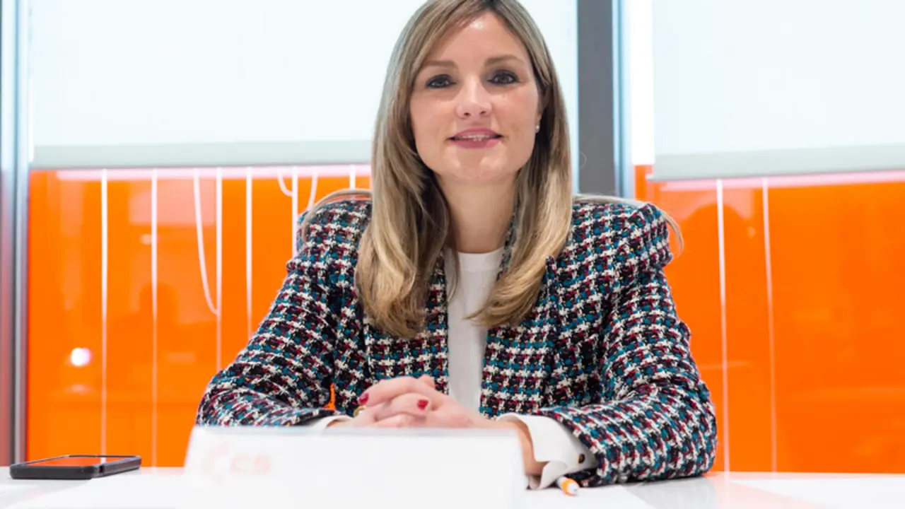  Archivo - La portavoz pol&iacute;tica de CS, Patricia Guasp, durante una rueda de prensa tras la primera reuni&oacute;n del Comit&eacute; Permanente en la sede nacional de Ciudadanos, a 16 de enero de 2023, en Madrid (Espa&ntilde;a). Ciudadanos ha celebrado la primera reuni&oacute;n del Co - Gustavo Valiente - Europa Press - Archivo 