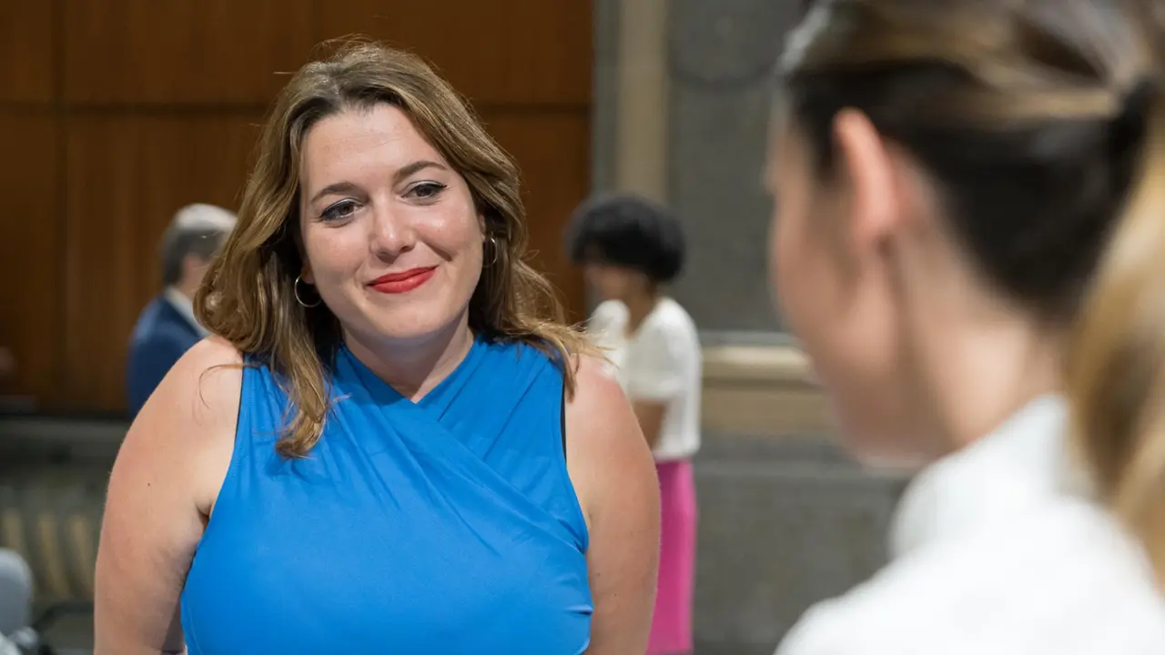  La secretaria de Estado de Igualdad y Contra la Violencia de G&eacute;nero, &Aacute;ngela Rodr&iacute;guez - Diego Radam&eacute;s - Europa Press 