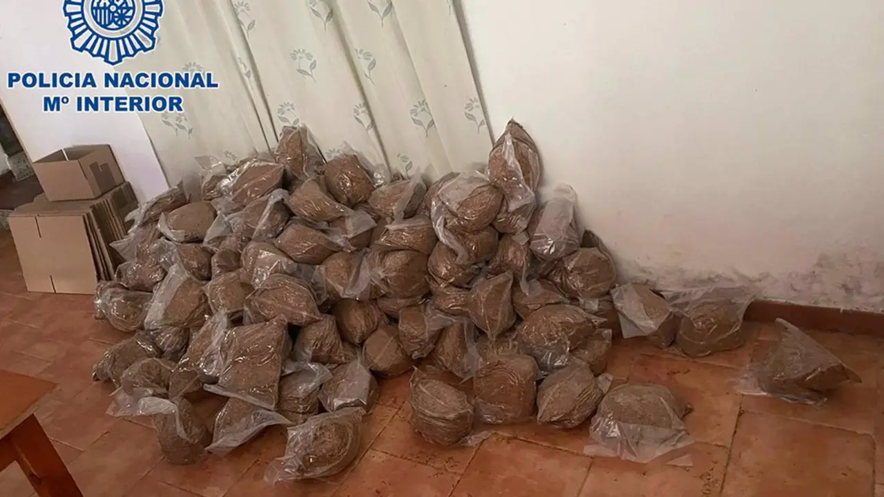  Picadura de tabaco intervenida en la operaci&oacute;n 