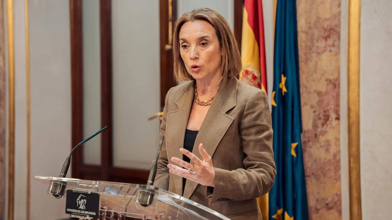  La portavoz del Grupo Popular del Congreso, Cuca Gamarra 