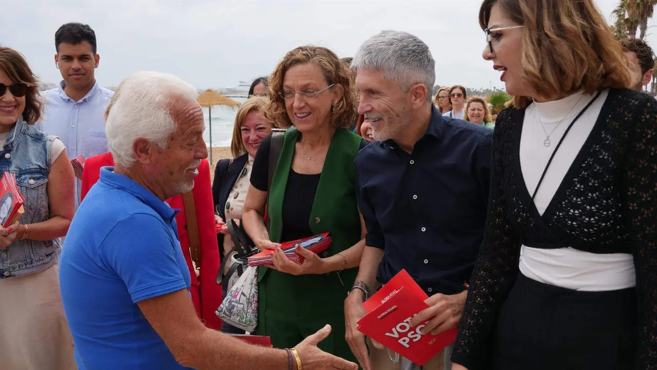  El ministro del Interior, Fernando Grande-Marlaska, en Melilla 