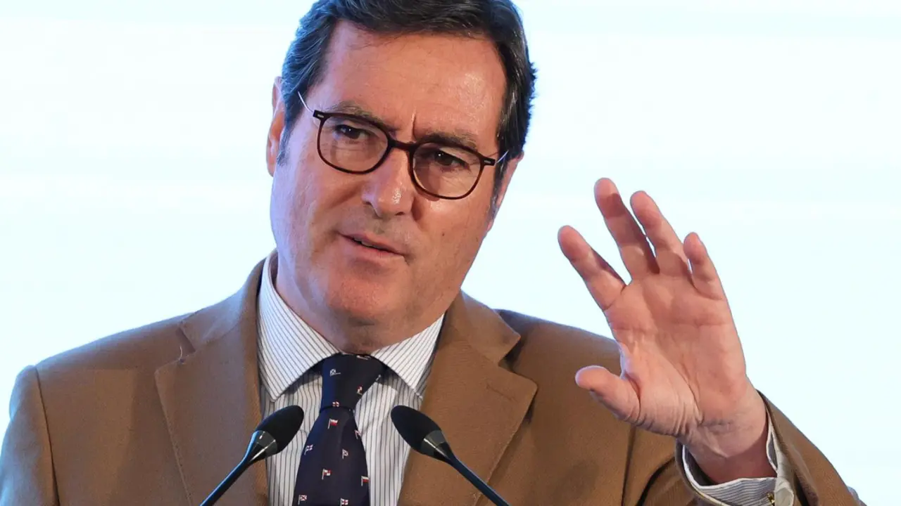  Archivo - El presidente de la Confederaci&oacute;n Espa&ntilde;ola de Organizaciones Empresariales (CEOE), Antonio Garamendi - Marta Fern&aacute;ndez Jara - Europa Press - Archivo 