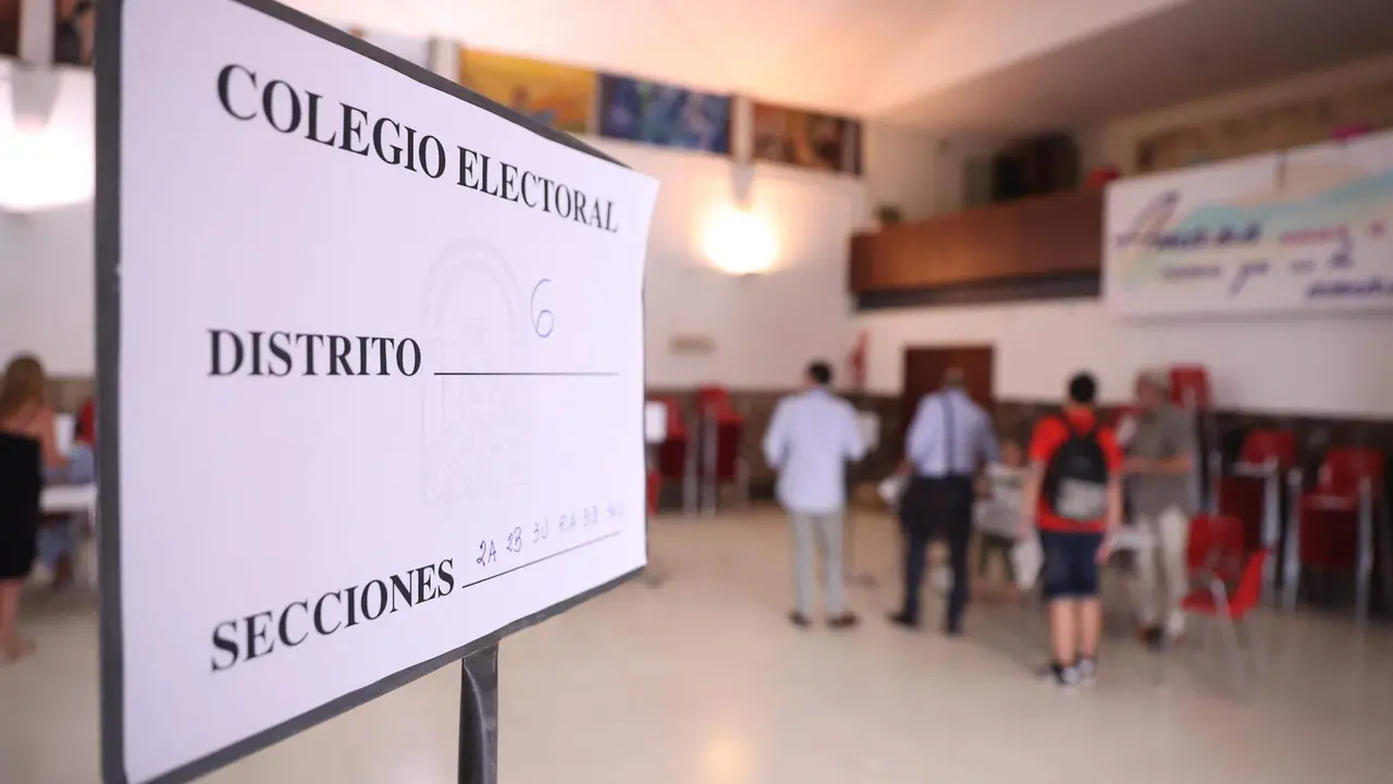  Colegio electoral constituido en Sevilla el 19 de junio de 2022 