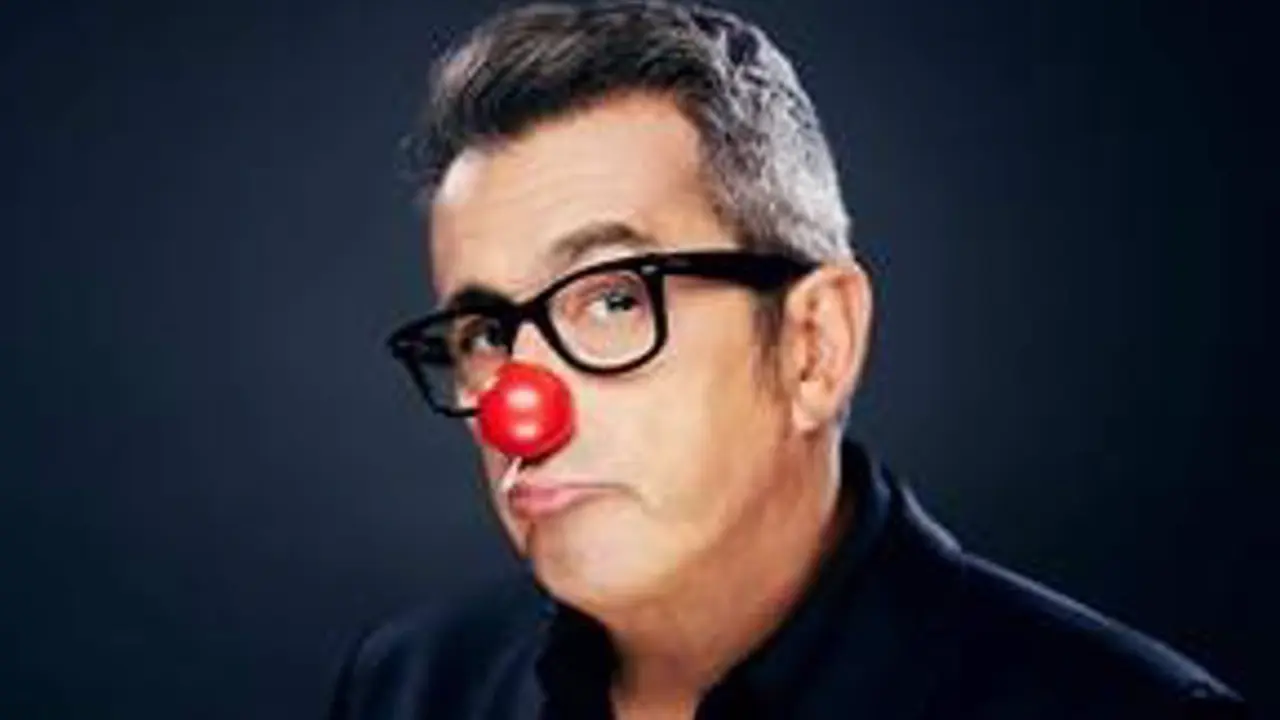  Andreu Buenafuente con una nariz de payaso. - EL TERRAT 