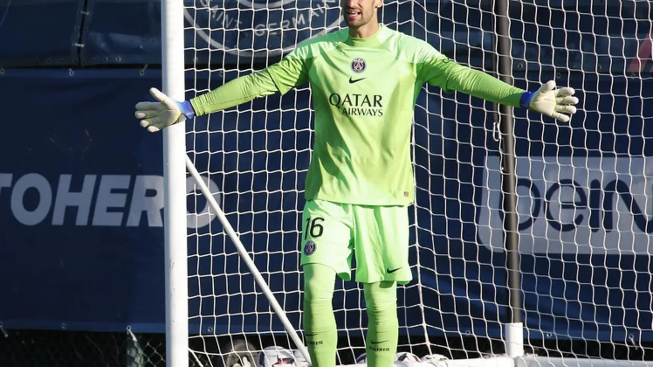  Sergio Rico, jugador de f&uacute;tbol del PSG 