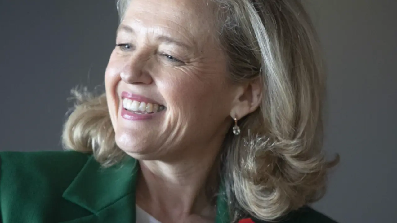  La vicepresidenta del Gobierno y ministra de Asuntos Econ&oacute;micos, Nadia Calvi&ntilde;o. - Mar&iacute;a Jos&eacute; L&oacute;pez - Europa Press 