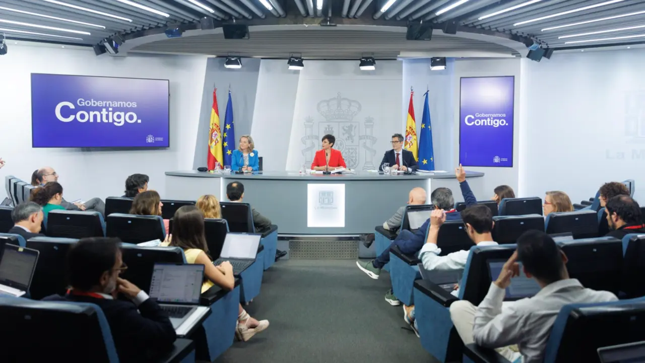  Rueda de prensa posterior a la reuni&oacute;n del Consejo de Ministros - Eduardo Parra - Europa Press 