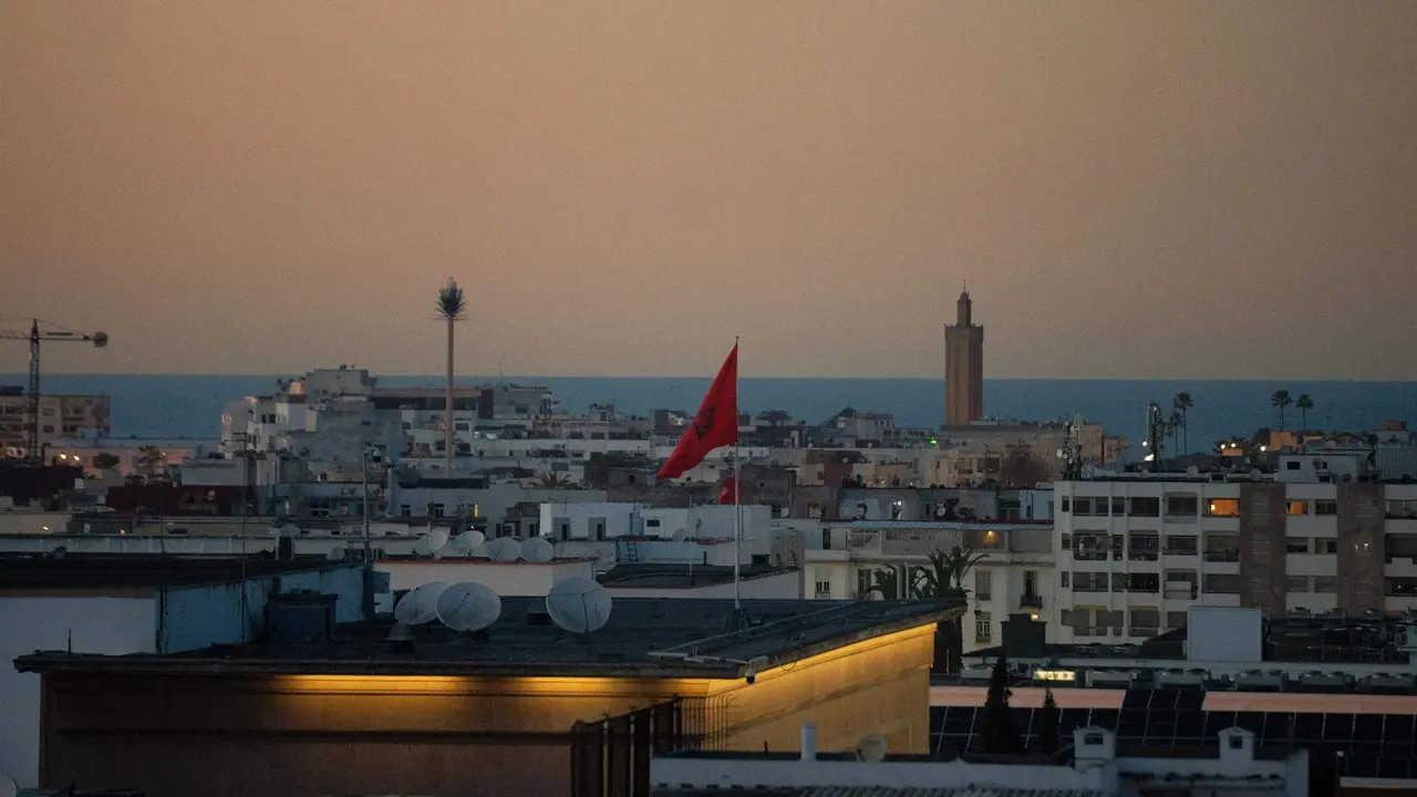  Vista panor&aacute;mica de la ciudad de Rabat 