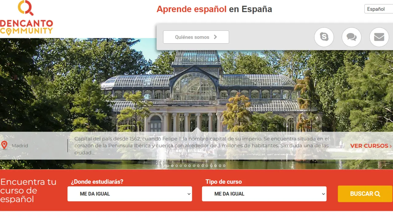  Captura de la web de Decanto Cummunity 