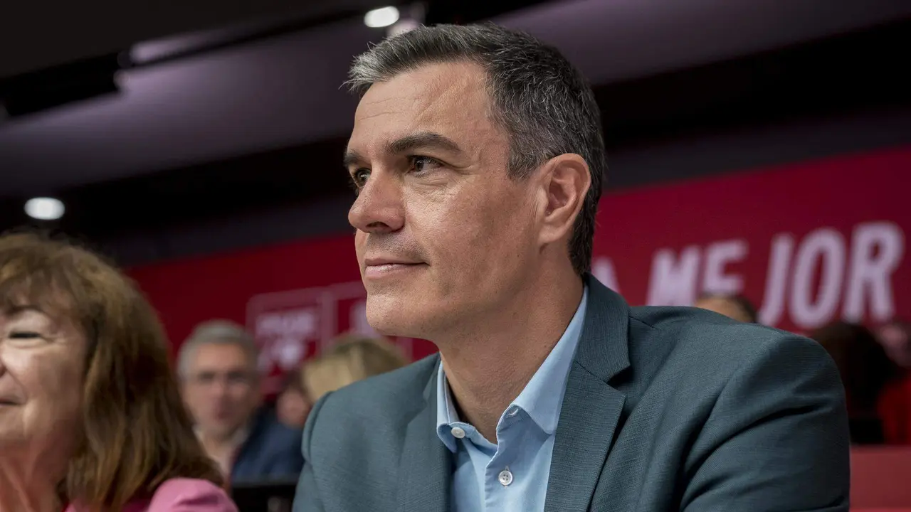  El secretario general del PSOE y presidente del Gobierno, Pedro S&aacute;nchez, la reuni&oacute;n del Comit&eacute; Federal, en la sede del partido 