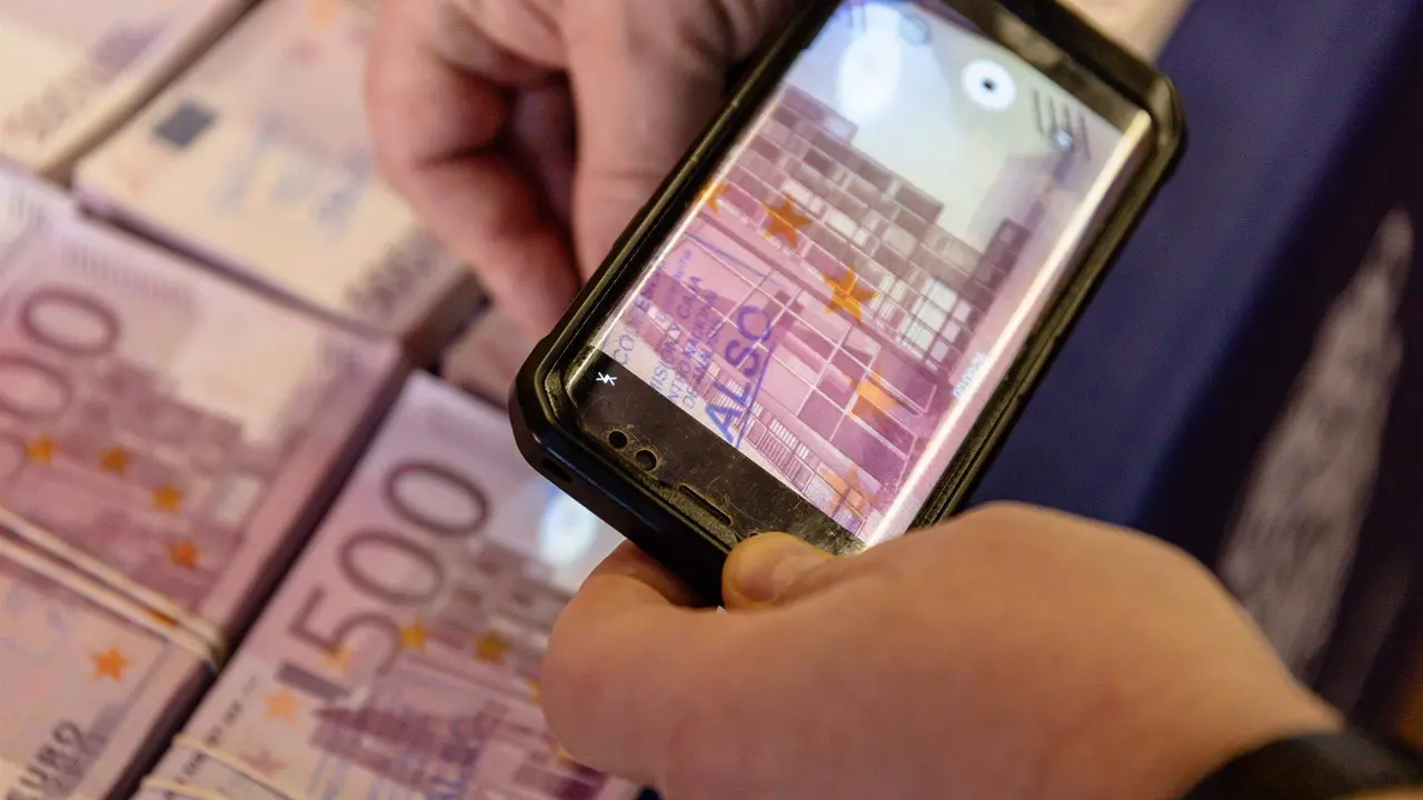  Imagen de archivo de billetes falsos de 500 euros 