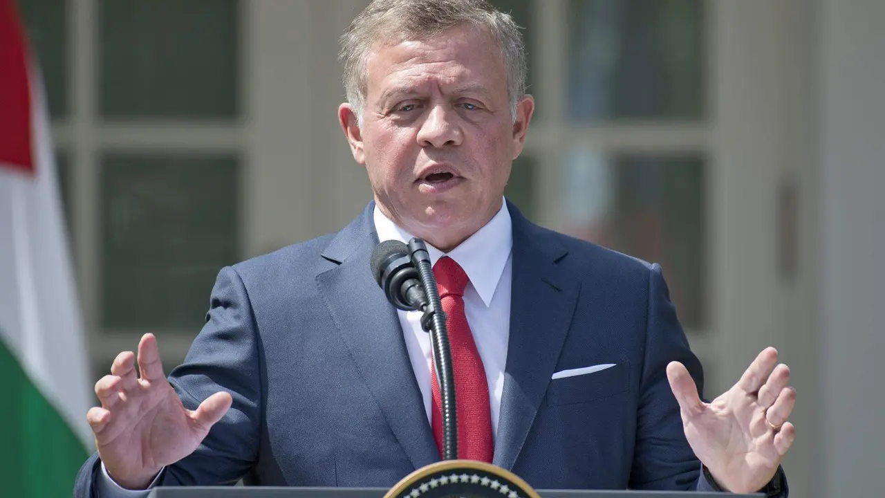  El rey Abdal&aacute; II de Jordania 