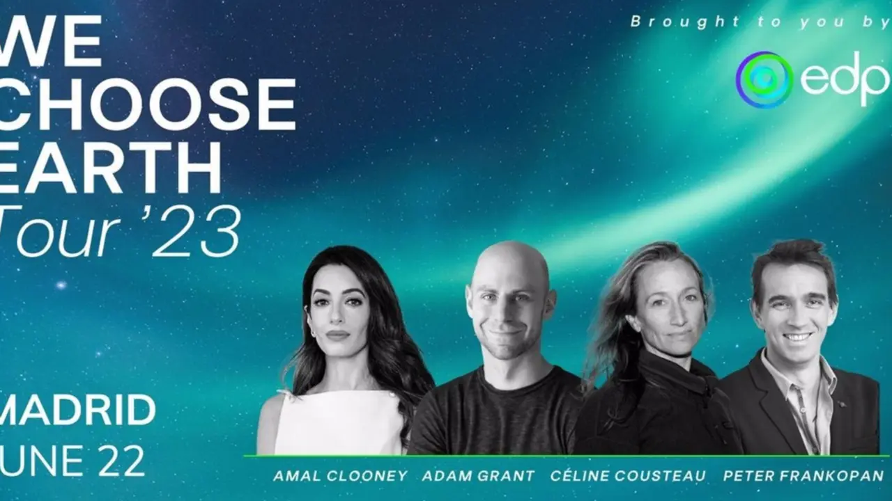  Llega al Teatro EDP Gran V&iacute;a la conferencia mundial &ldquo;We Choose Earth Tour&rdquo; - EDP 