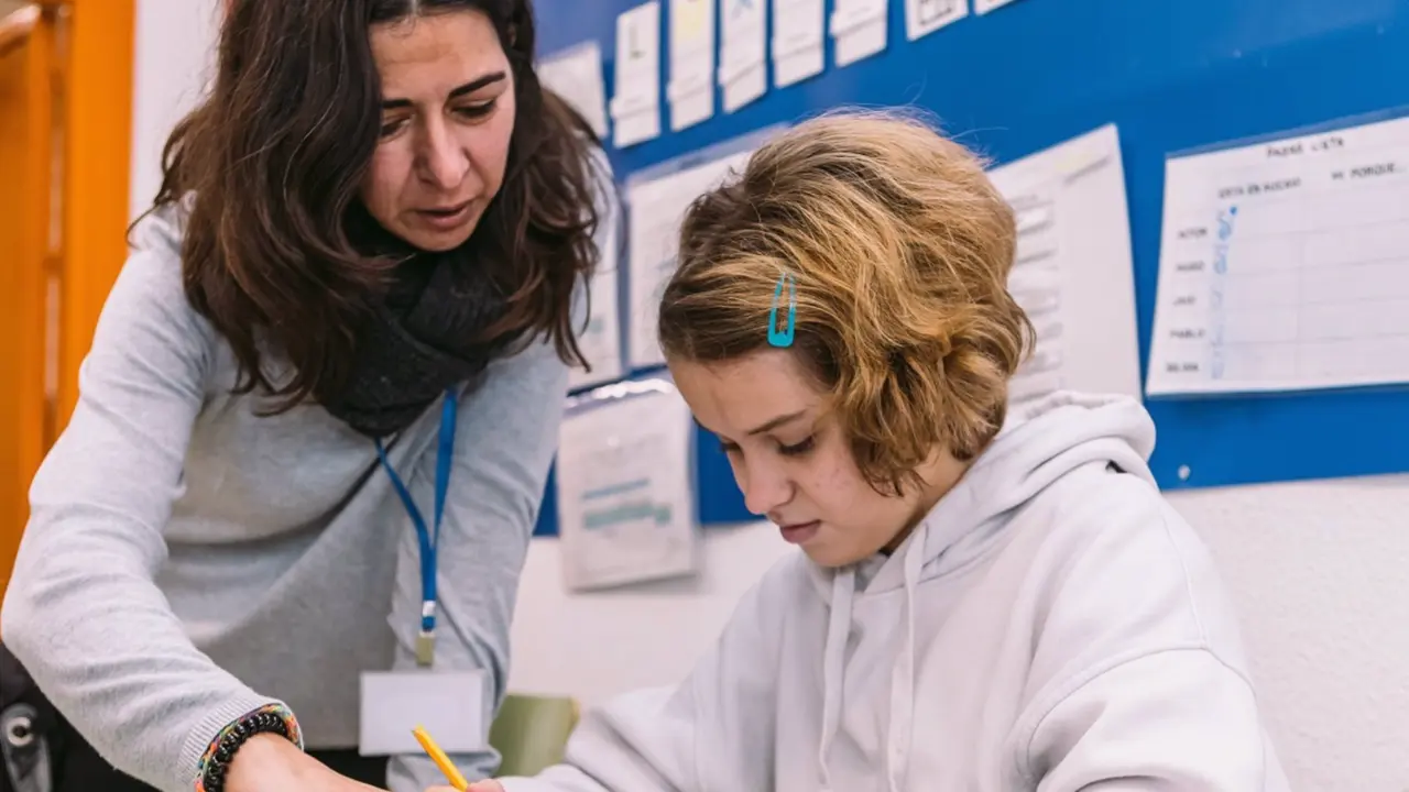  Archivo - El alumnado con autismo es el m&aacute;s numeroso entre aquellos con discapacidad, m&aacute;s del 28% del total, seg&uacute;n Autismo Espa&ntilde;a - DAVID BENITO/ AUTISMO ESPA&Ntilde;A - Archivo 