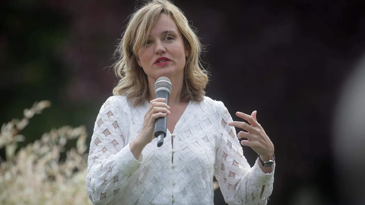  La ministra de Educaci&oacute;n y Formaci&oacute;n Profesional, Pilar Alegr&iacute;a, interviene durante su visita a las instalaciones del Centro de Emprendemento e Innovaci&oacute;n del Ayuntamiento 