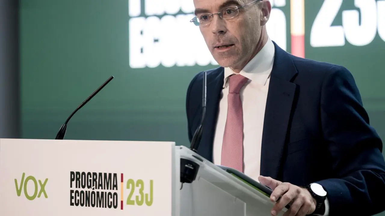 El vicepresidente de Vox, Jorge Buxad&eacute;. - A. P&eacute;rez Meca - Europa Press 