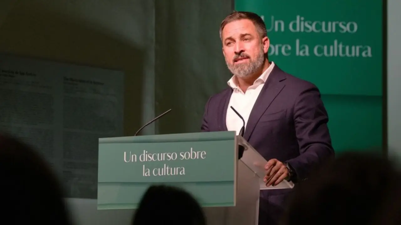  Abascal presenta la propuesta cultural de VOX: &ldquo;Jam&aacute;s haremos mutis por el foro para defender nuestra cultura. Haremos todo lo que podamos&rdquo; 
