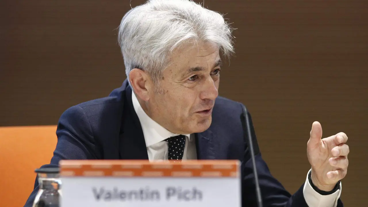  El presidente del Consejo General de Economistas de Espa&ntilde;a, Valent&iacute;n Pich 