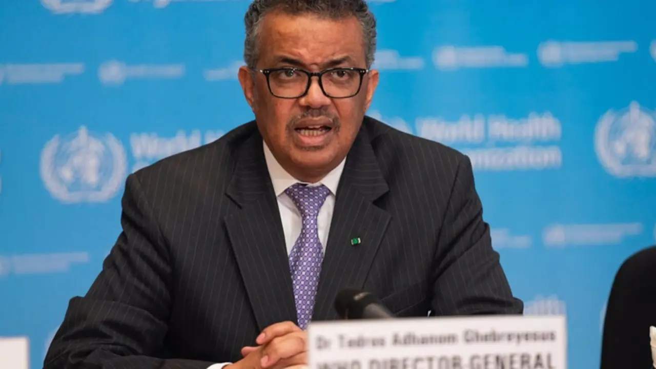 El director general de la Organizaci&oacute;n Mundial de la Salud (OMS), Tedros Adhanom Ghebreyesus,  - OMS - Archivo 