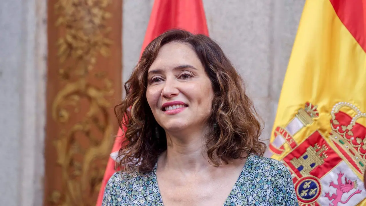  La presidenta de la Comunidad de Madrid, Isabel D&iacute;az Ayuso 