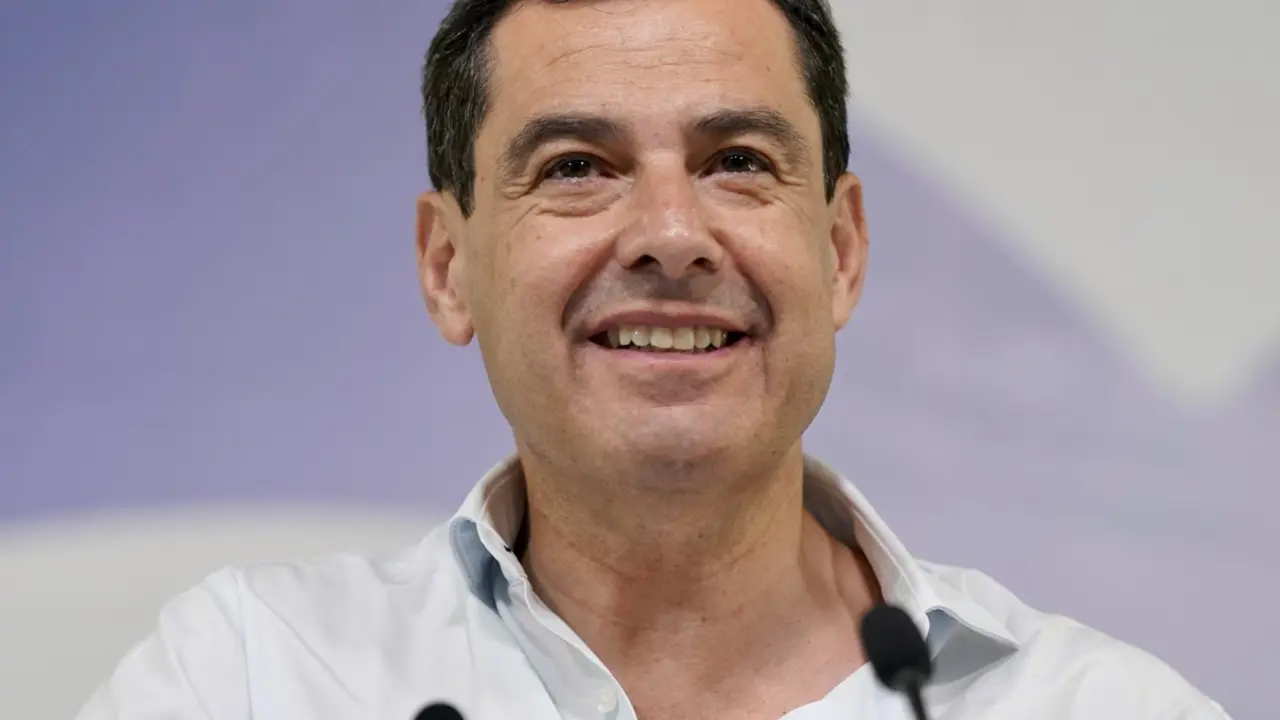  El presidente del PP-A y de la Junta de Andaluc&iacute;a, Juanma Moreno, en una fotograf&iacute;a de archivo - &Aacute;lex Zea - Europa Press 