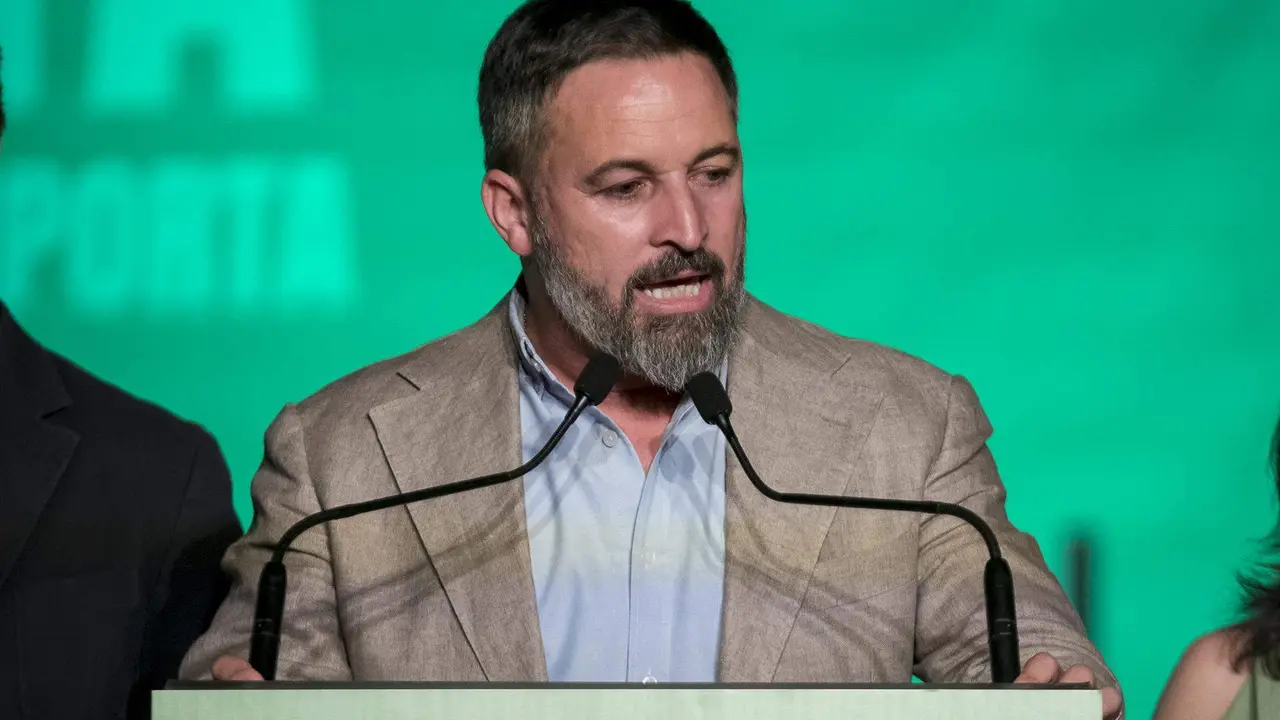  El candidato de Vox a la Presidencia del Gobierno de Espa&ntilde;a, Santiago Abascal 