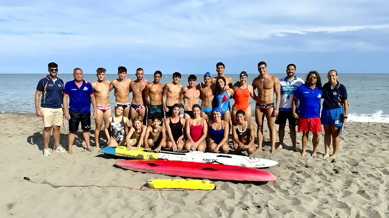  La Selecci&oacute;n andaluza que participar&aacute; en los Campeonatos de Espa&ntilde;a por Comunidades Aut&oacute;nomas de Salvamento y Socorrismo. AUTOR: RFESS 