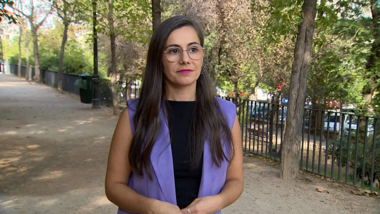  Vicepresidenta de la CNSE (Confederaci&oacute;n Estatal de Personas Sordas), Marta Mu&ntilde;oz 