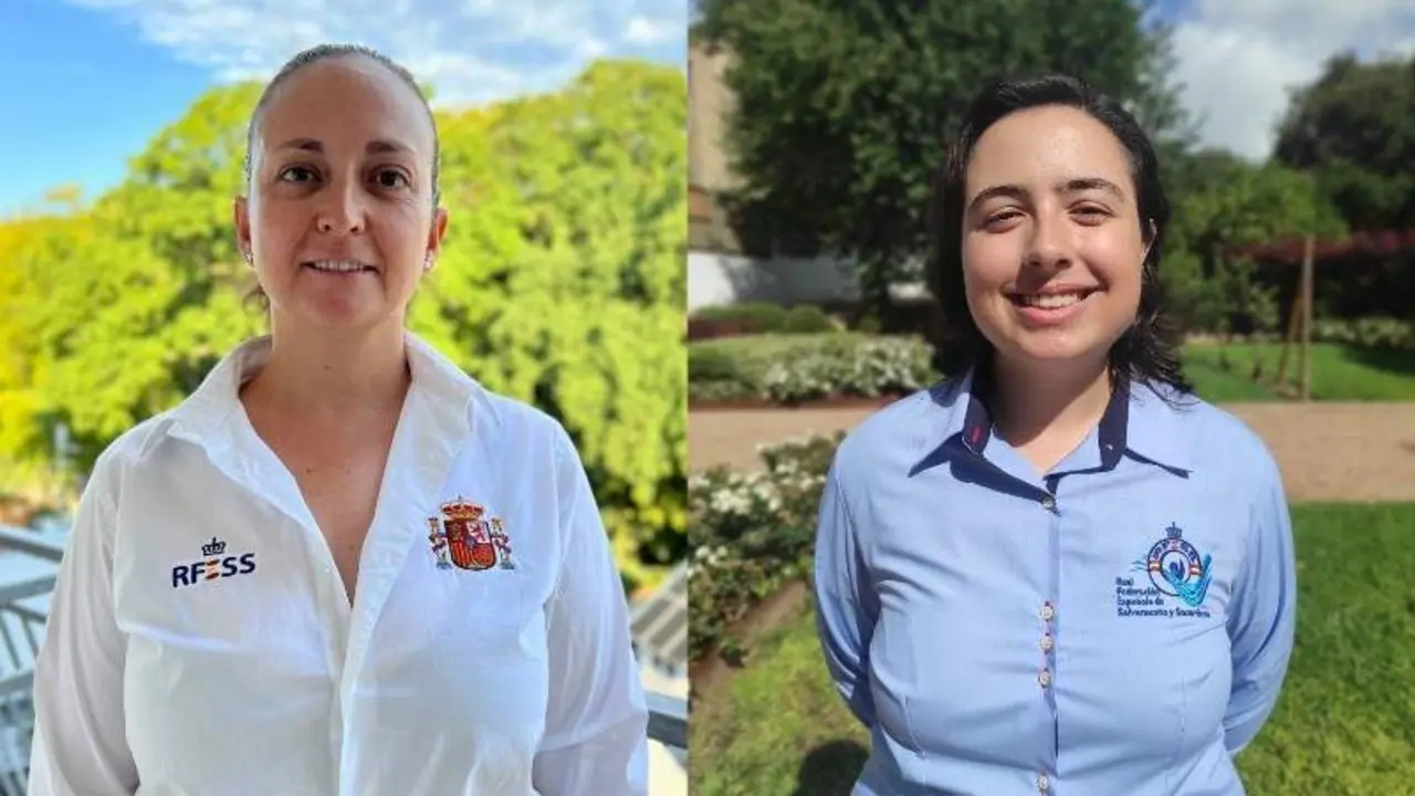  Ana Dom&iacute;nguez y Mar&iacute;a Rodr&iacute;guez. AUTORES: Javier S&aacute;nchez-Pablo Rodr&iacute;guez/RFESS 